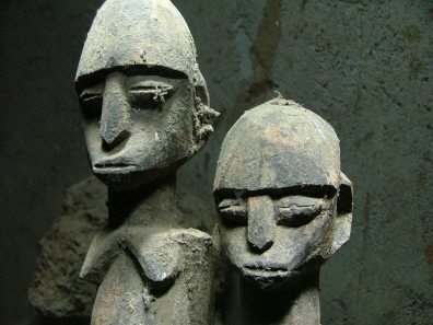 Couple, das die Wahrsagerin Somé Souonbeleyir vor ca. zehn Jahren bei Dagnour bestellt hat.